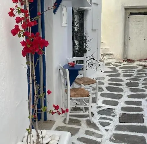 Daire Bougainvillea Cave - Old Town Mykonos Town